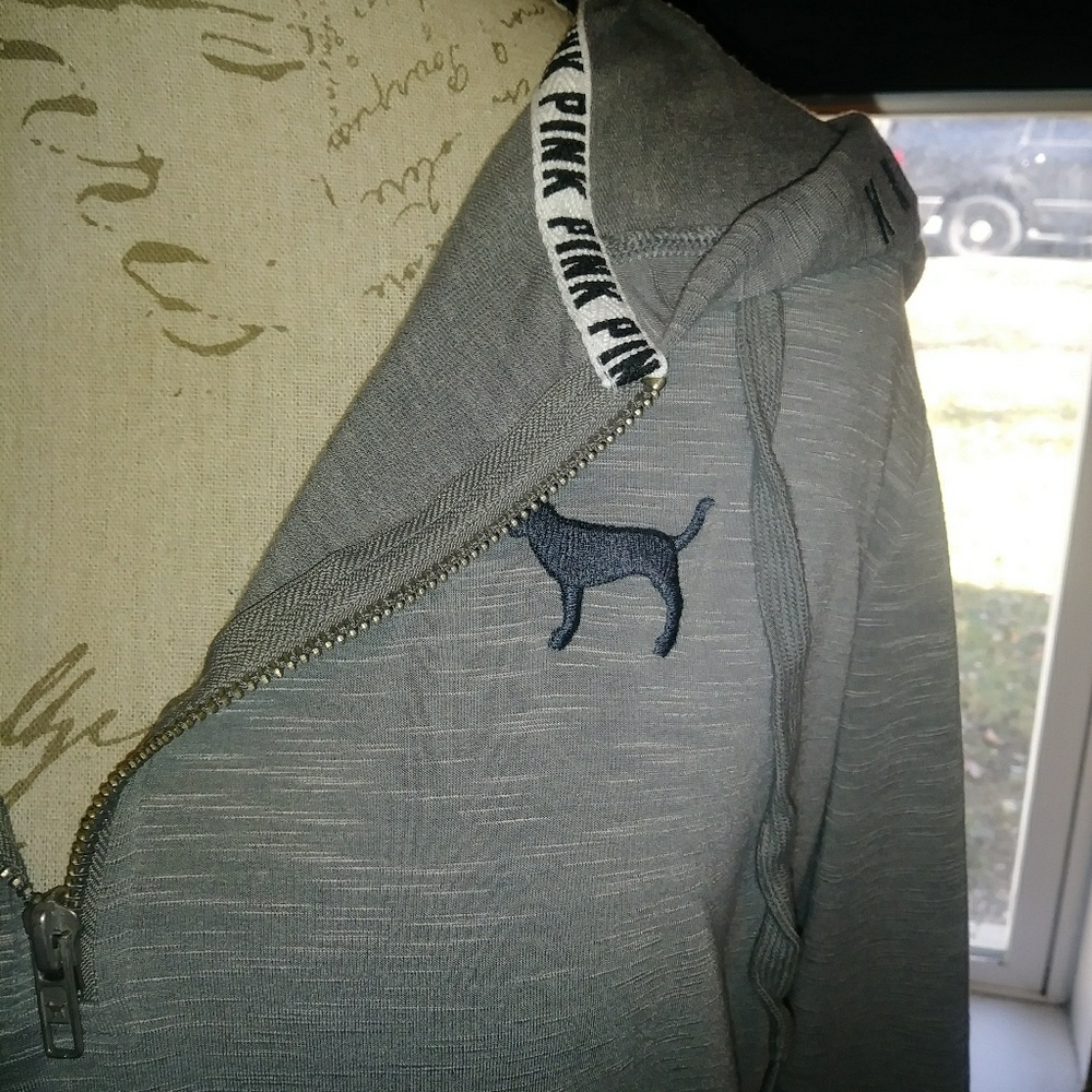 PINK 🐕 LONG SLEEVE Gray TUNIC